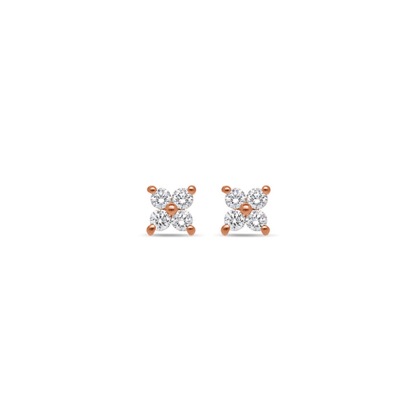 Nano Fortuna Diamond Cluster Earrings