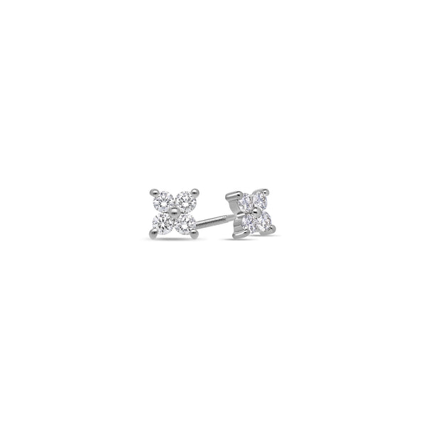 Nano Fortuna Diamond Cluster Earrings
