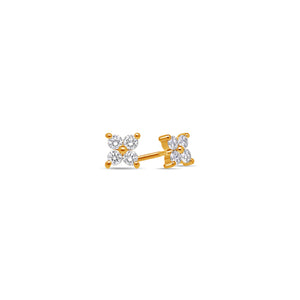 Nano Fortuna Diamond Cluster Earrings