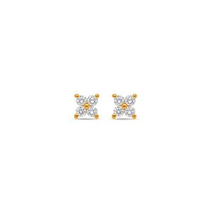 Nano Fortuna Diamond Cluster Earrings