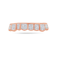 Fully Iced Princess Cut Diamond Grill (Invisible-Set)