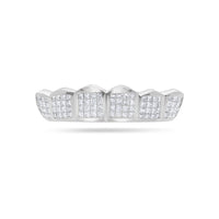 Fully Iced Princess Cut Diamond Grill (Invisible-Set)