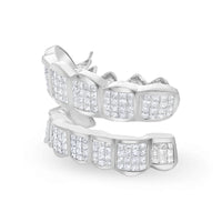 Fully Iced Princess Cut Diamond Grill (Invisible-Set)