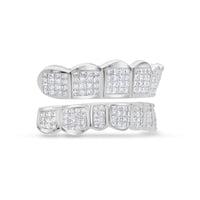 Fully Iced Princess Cut Diamond Grill (Invisible-Set)