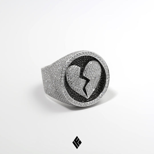 CUSTOM "BROKEN HEART" RING