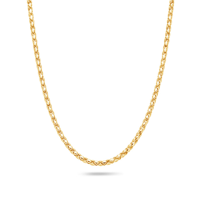 Gold Atlas Link Chain (3.0mm)