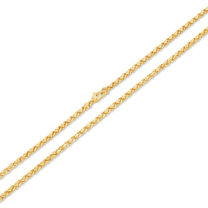 Gold Atlas Link Chain (3.0mm)