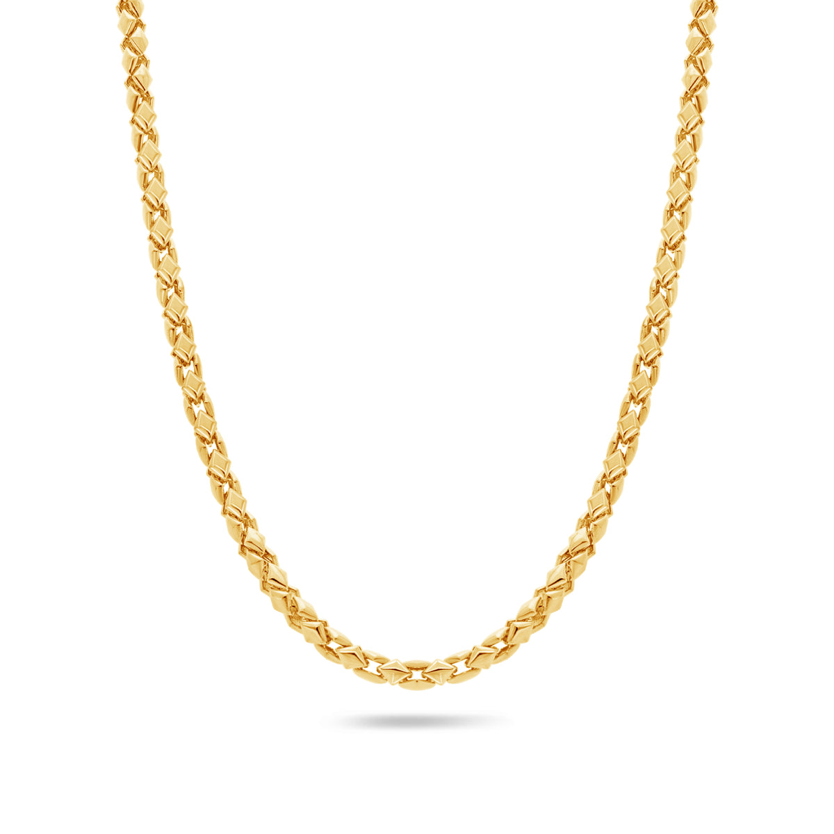 Gold Atlas Link Chain (4.0mm)