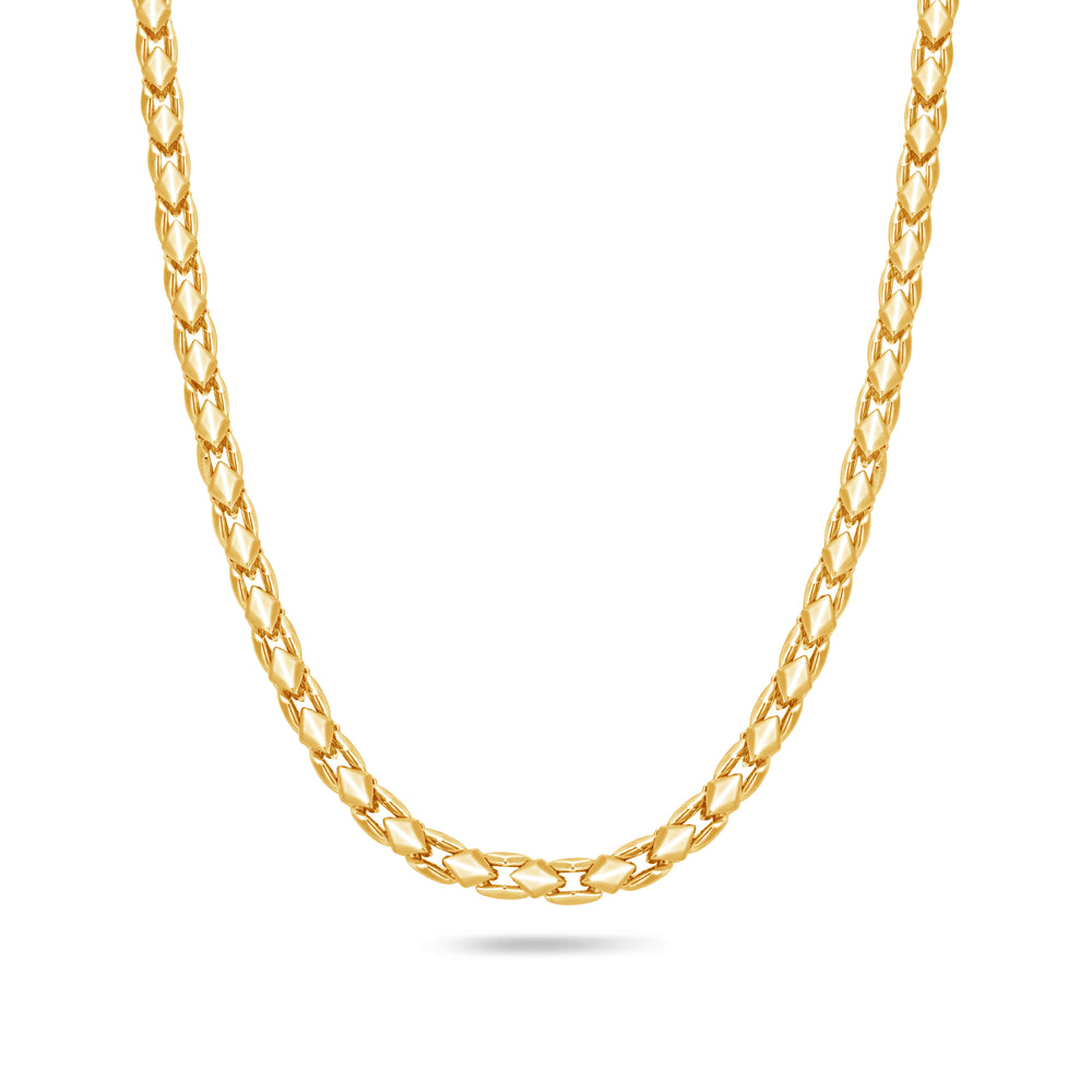 Gold Atlas Link Chain (5.0mm)