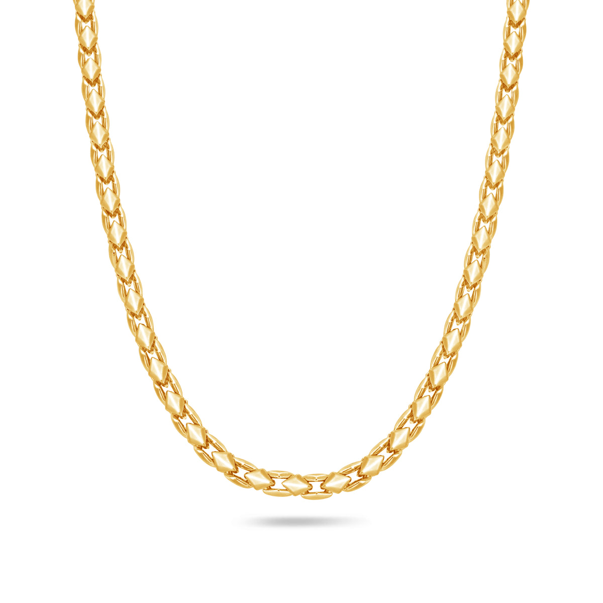 Gold Atlas Link Chain (5.0mm)