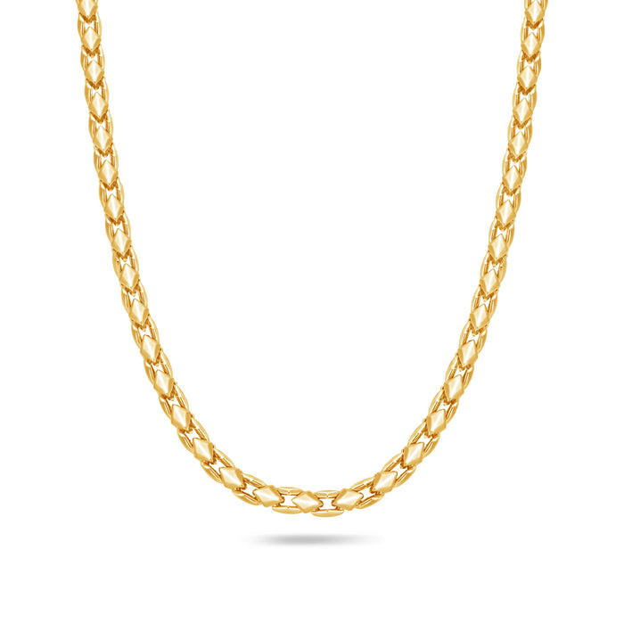 Gold Atlas Link Chain (5.0mm)