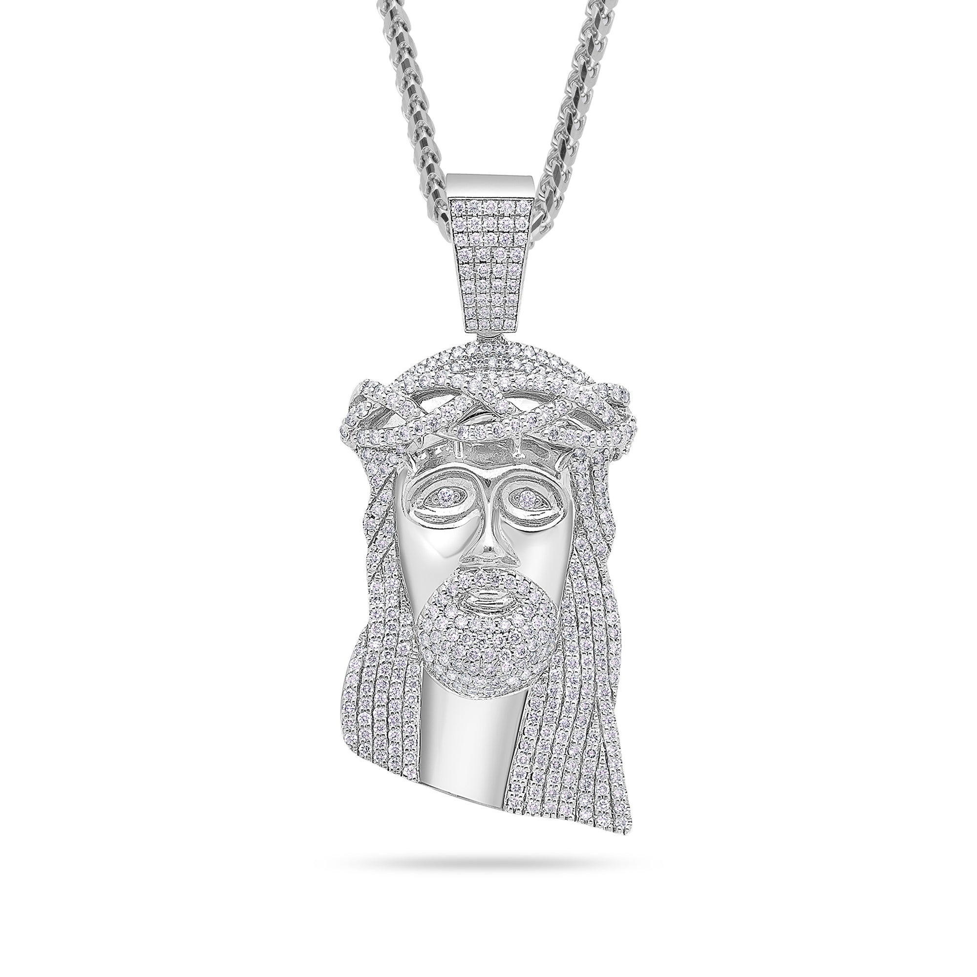 Mid-Sized Jesus Piece (Fully Iced)
