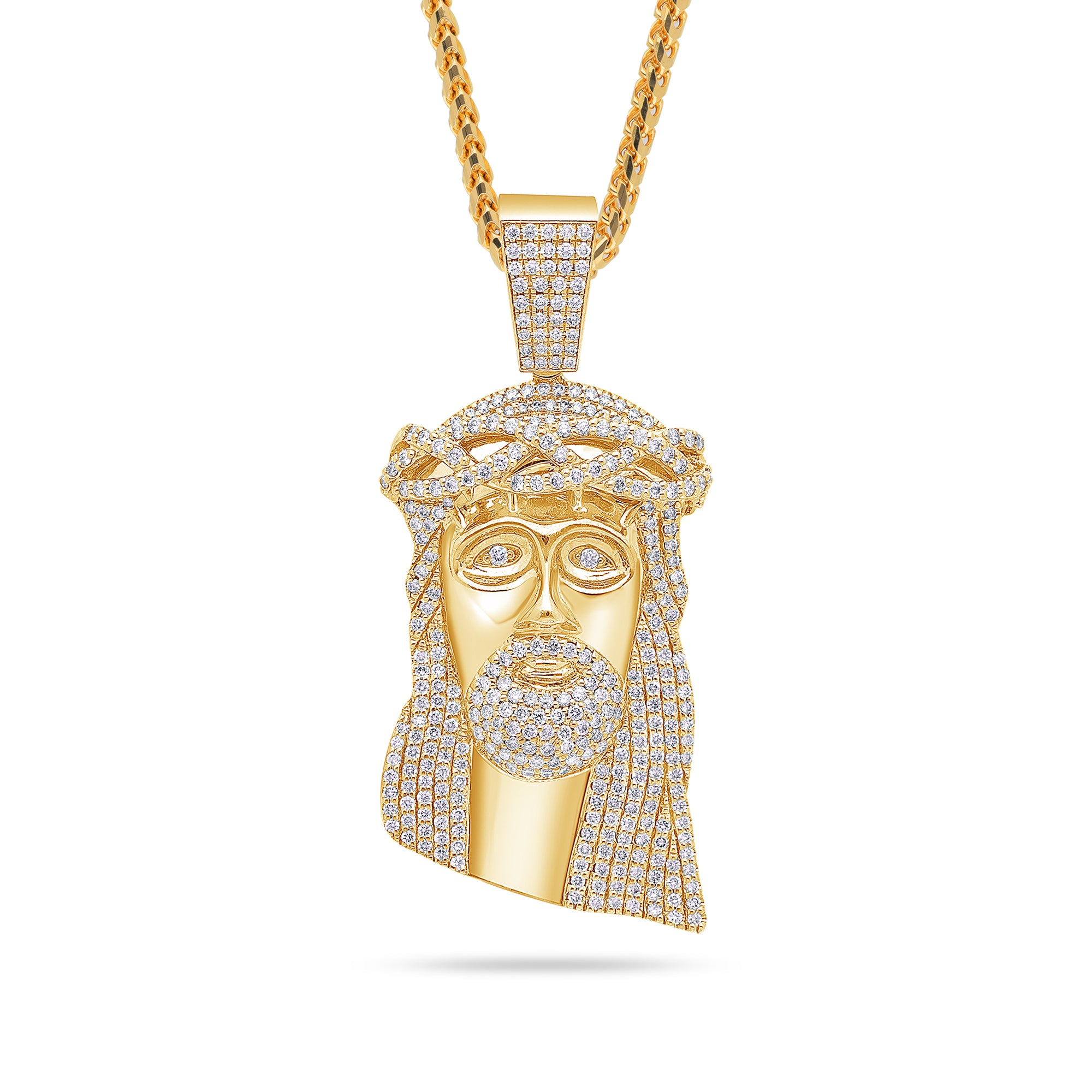 Mid-Sized Jesus Piece (Fully Iced)