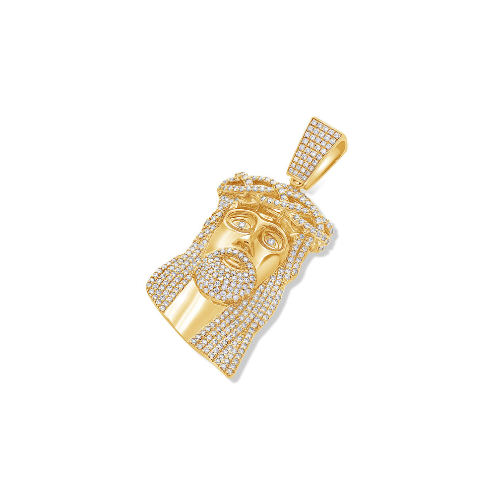 Mid-Sized Jesus Piece (Fully Iced)
