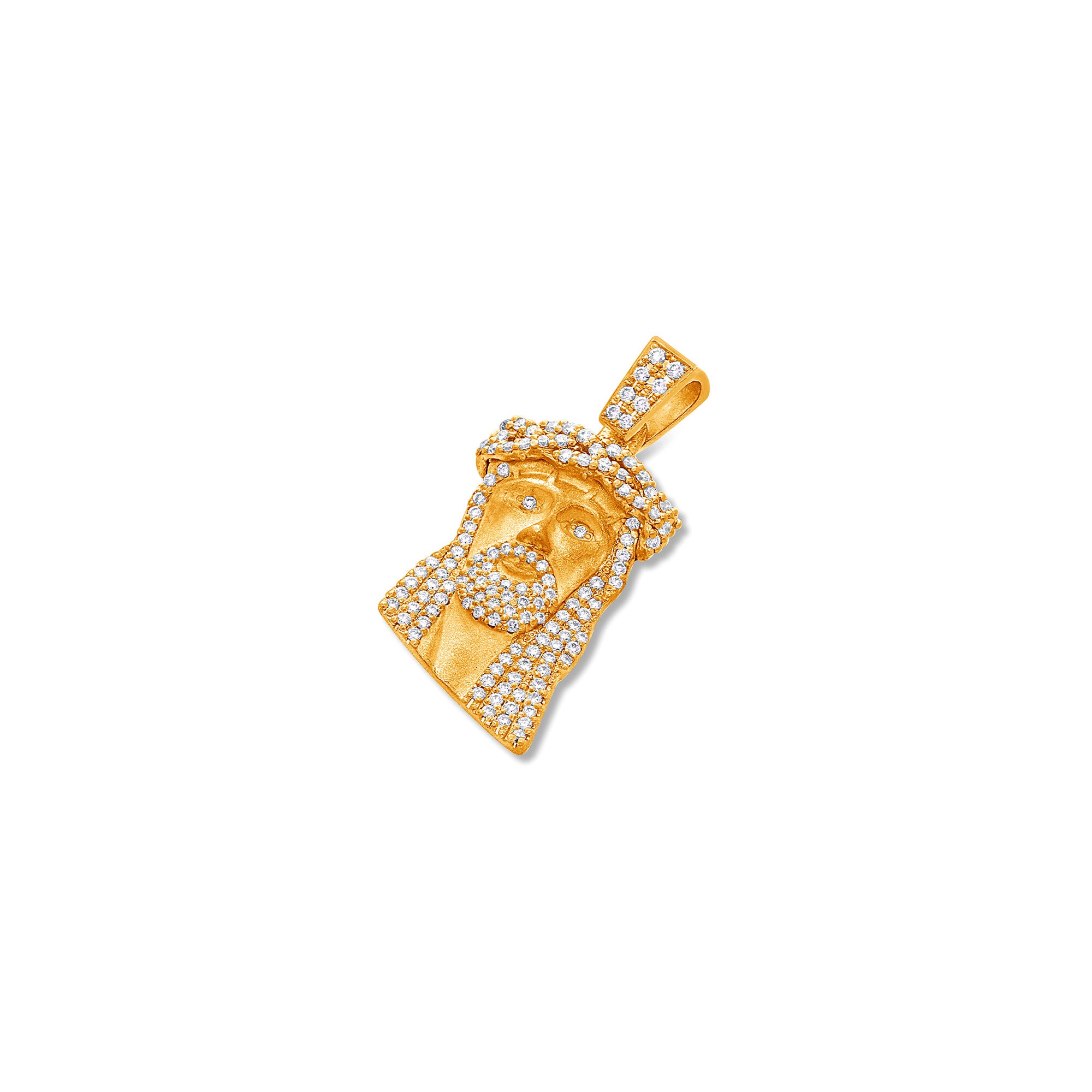 Micro Jesus Piece (Pure 24K, Fully Iced)