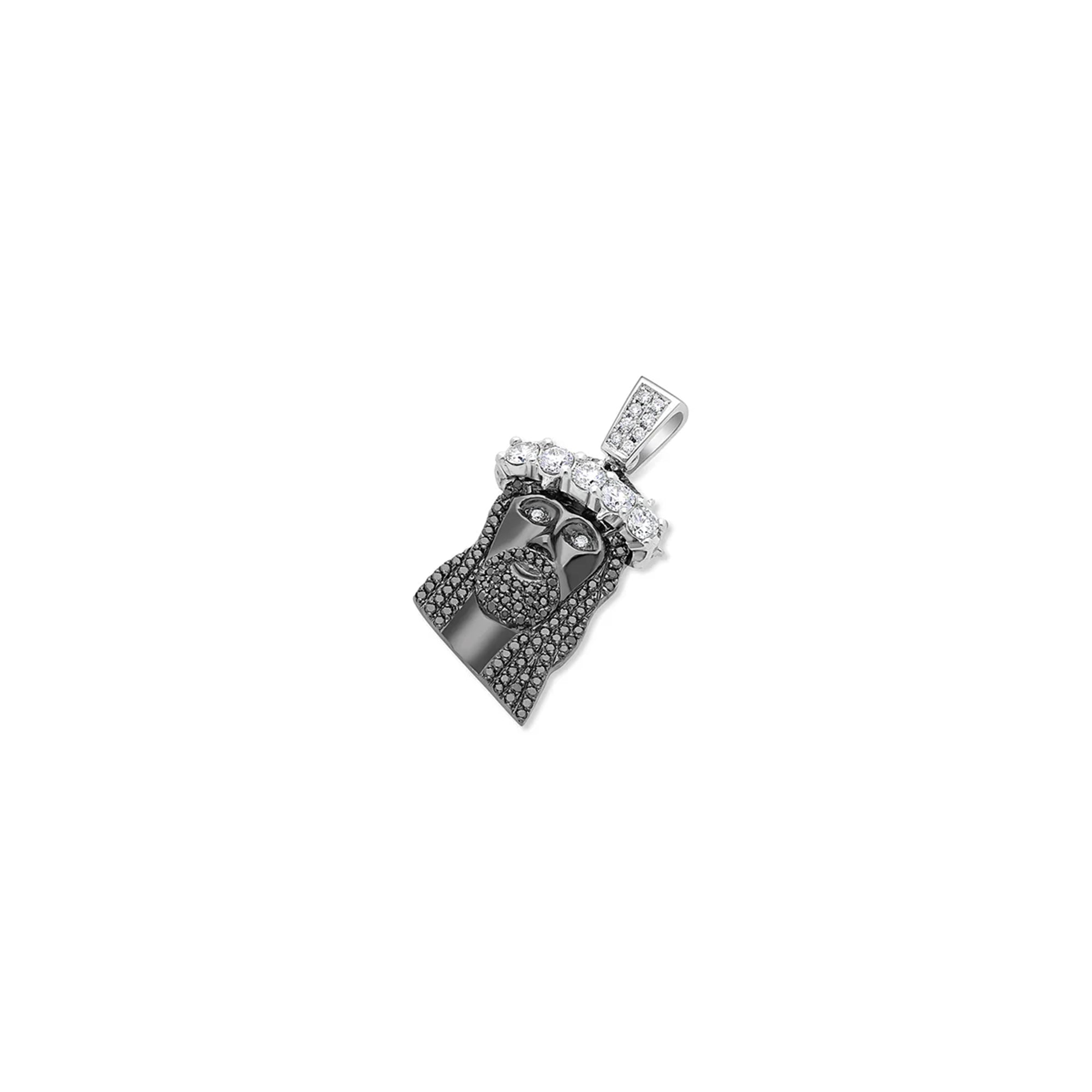 Micro Jesus Piece (Special Black, 1-Row Boss, Fully Iced)