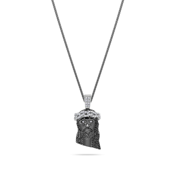Micro Jesus Piece (Special Black, White-Diamond, Fully Iced)