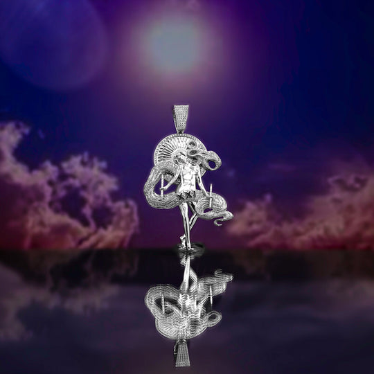 CUSTOM "LADY WORLD" PENDANT
