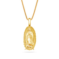 Baby Lady of Guadalupe Piece (Solid Gold)