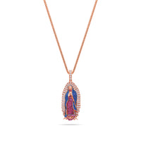 Micro Lady of Guadalupe Piece (Fully Iced, Mosaic)