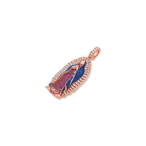 Micro Lady of Guadalupe Piece (Fully Iced, Mosaic)