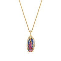 Micro Lady of Guadalupe Piece (Fully Iced, Mosaic)