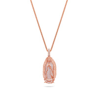 Micro Lady of Guadalupe Piece (Partially Iced)