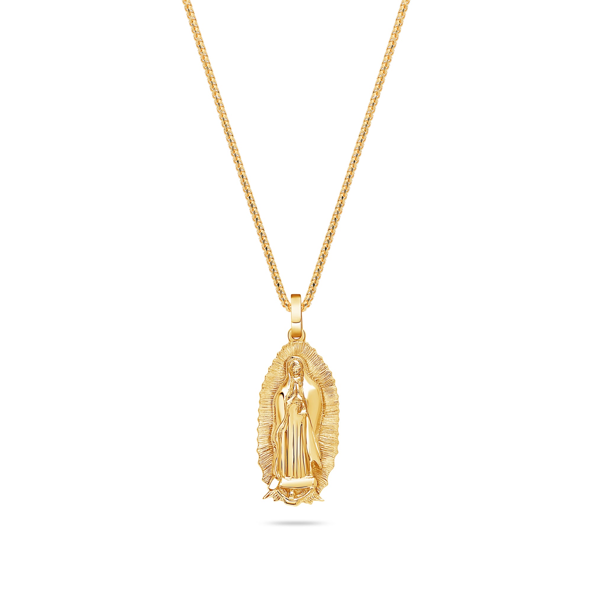 Micro Lady of Guadalupe Piece (Solid Gold)