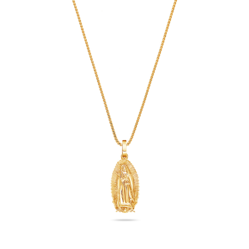 Nano Lady of Guadalupe Piece (Solid Gold)