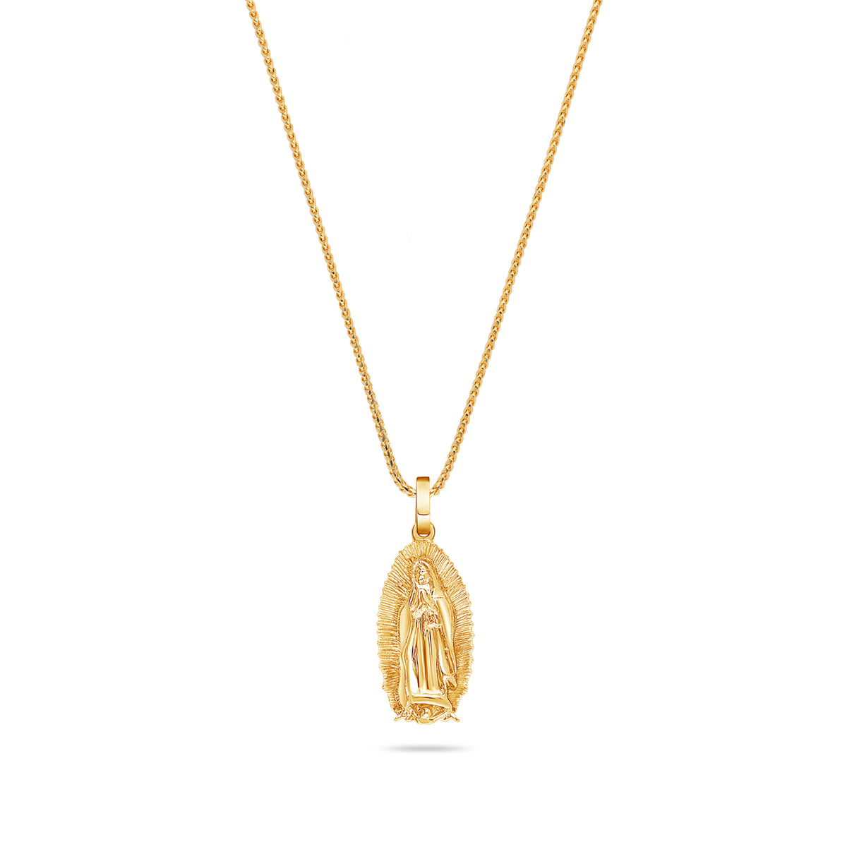 Nano Lady of Guadalupe Piece (Solid Gold)