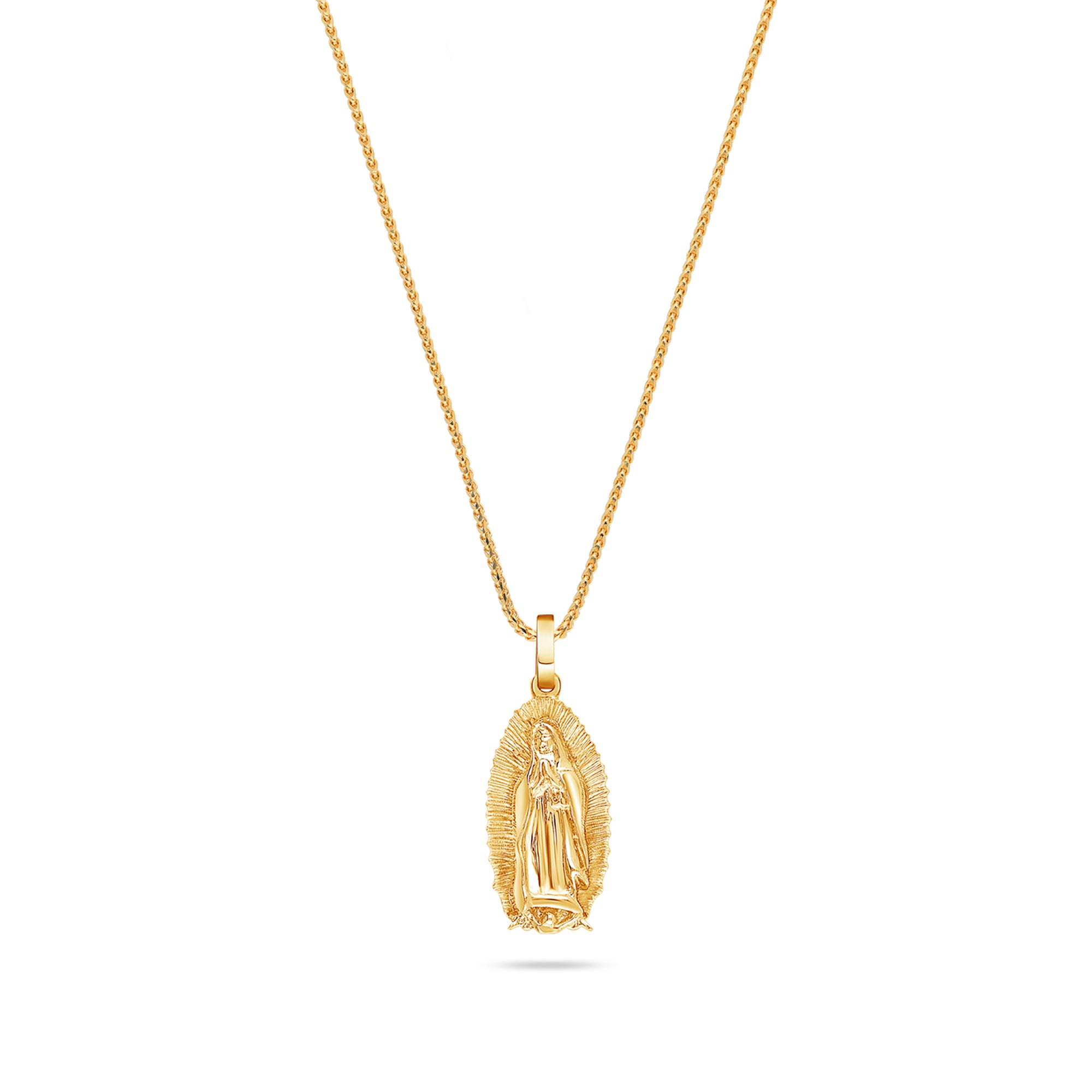 Nano Lady of Guadalupe Piece (Solid Gold)