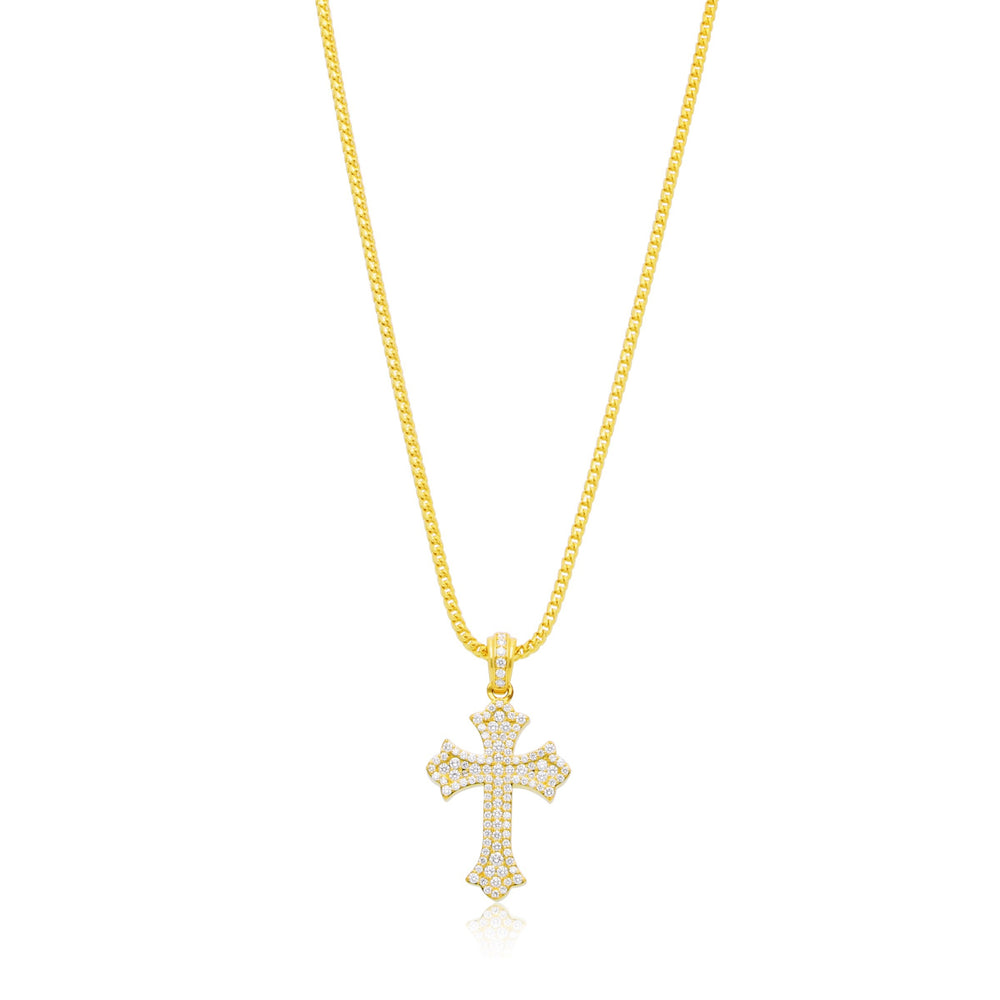 Micro Nolan Cross (Fully Iced)