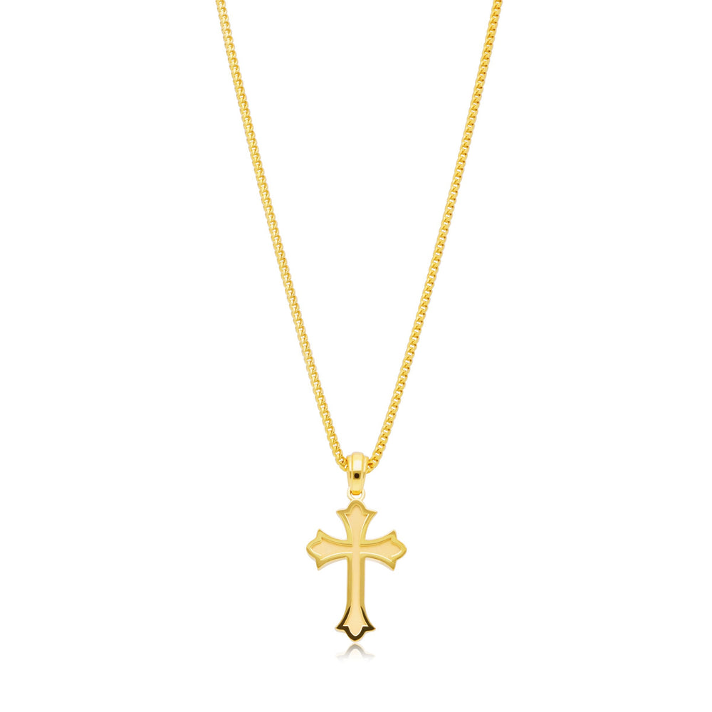 Micro Nolan Cross (Solid Gold)