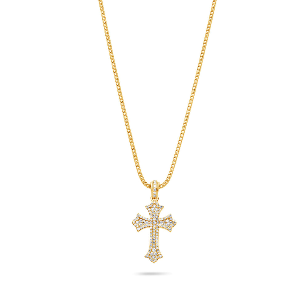 Micro Nolan Cross (Fully Iced)