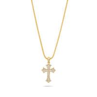 Micro Nolan Cross (Fully Iced)