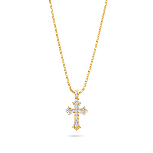 Micro Nolan Cross (Fully Iced)