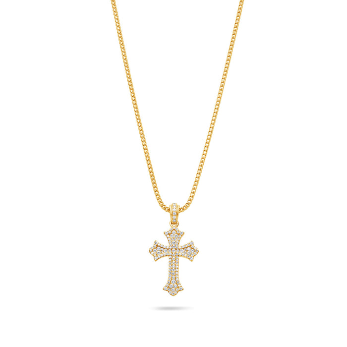 Micro Nolan Cross (Fully Iced)