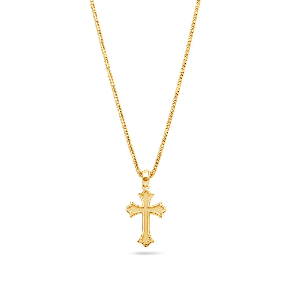 Micro Nolan Cross (Solid Gold)