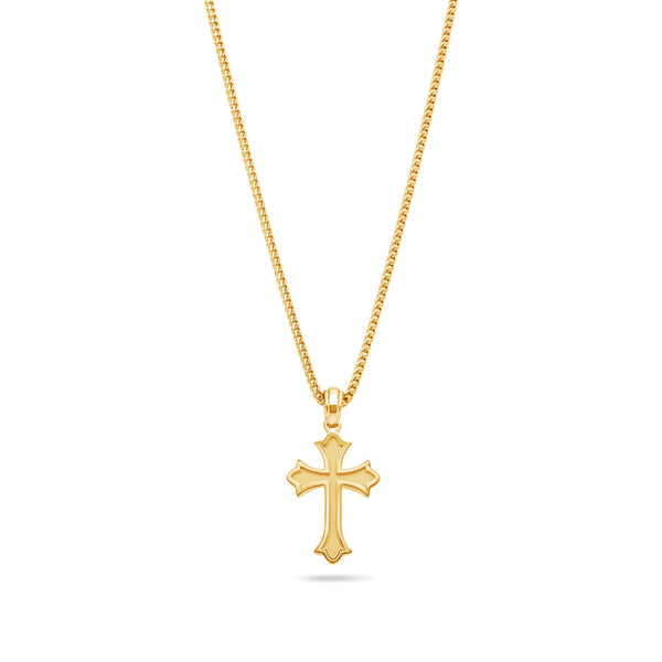 Micro Nolan Cross (Solid Gold)