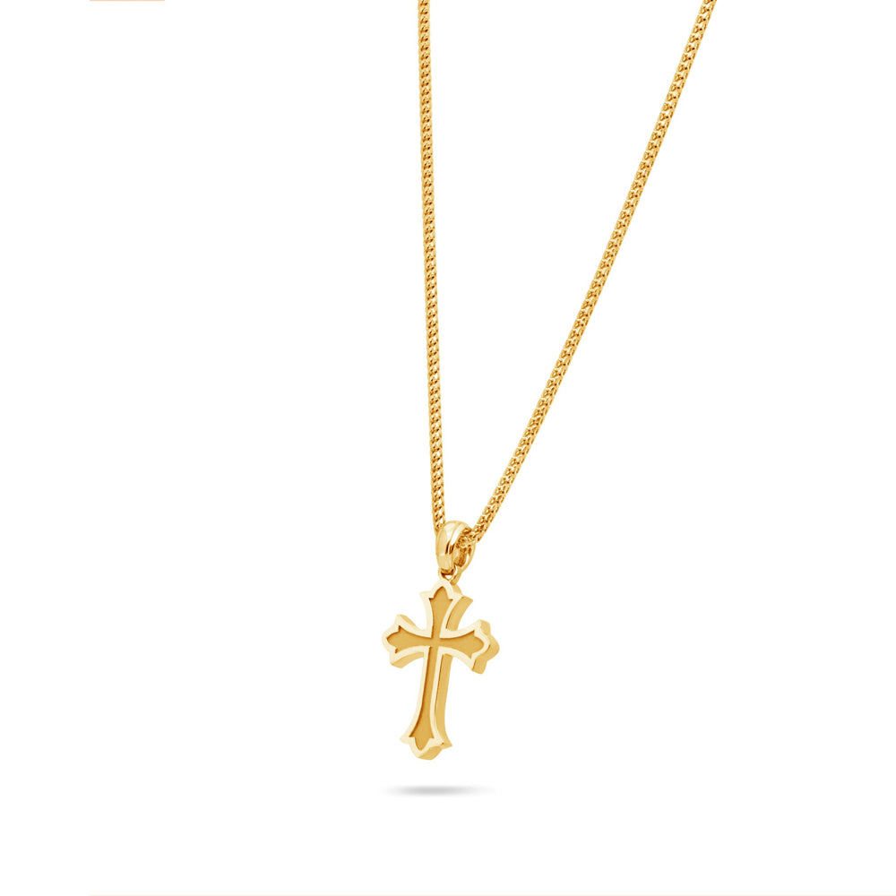 Micro Nolan Cross (Solid Gold)