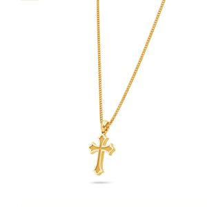 Micro Nolan Cross (Solid Gold)