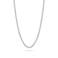Gold Box Link Chain (3mm, Brush-finished)