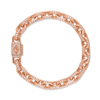 Diamond Odin Link Bracelet (8mm)