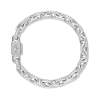 Diamond Odin Link Bracelet (8mm)