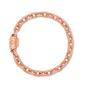Diamond Odin Link Bracelet (6mm)