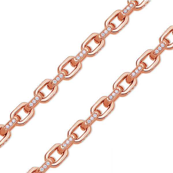 Diamond Odin Link Bracelet (6mm)