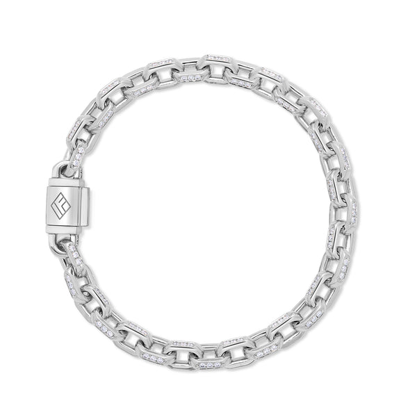 Diamond Odin Link Bracelet (6mm)