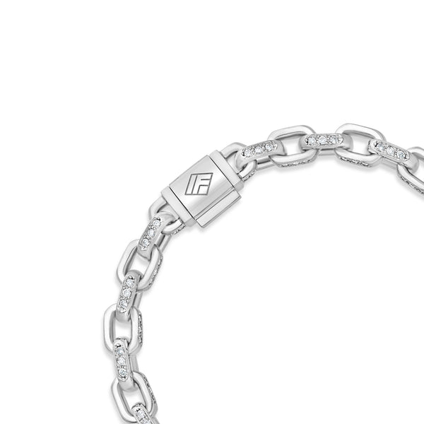 Diamond Odin Link Bracelet (6mm)