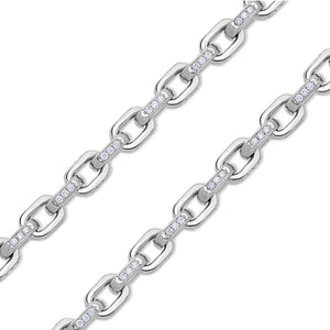 Diamond Odin Link Bracelet (6mm)