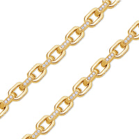 Diamond Odin Link Bracelet (6mm)